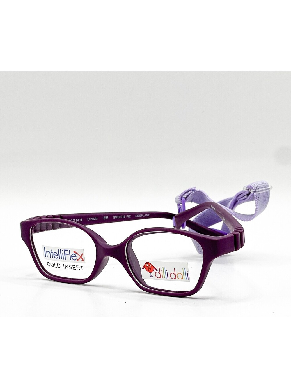 Dilli Dalli Sweetie Pie Eggplant Authentic Eyeglasses 40-14-120